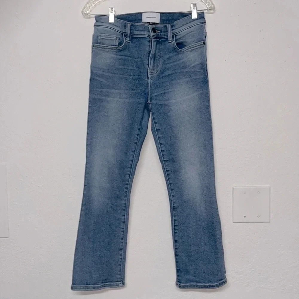 Current Elliott size 28 jeans cropped cotton blend denim jeans